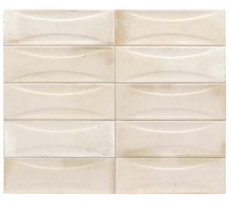Antiek 3'' x 8'' Glossy White Ceramic Subway Tile