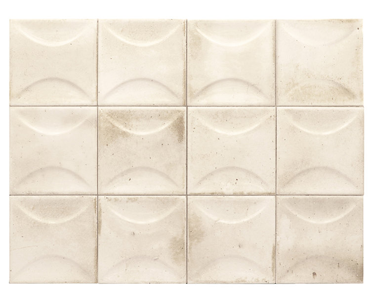 Antiek 3.94'' White Ceramic Beveled Wall Tile