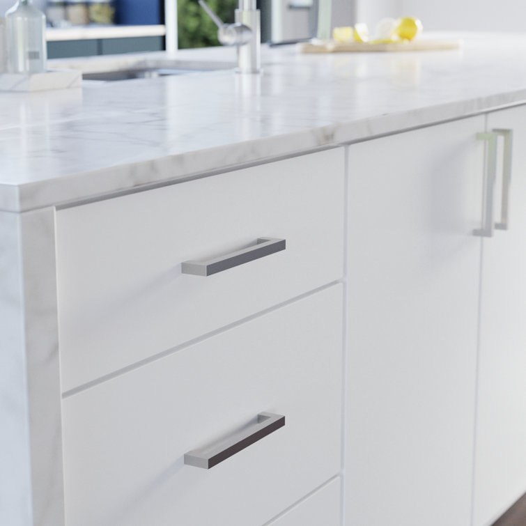 Simple Modern Square Stainless Steel Handle Bar Pull
