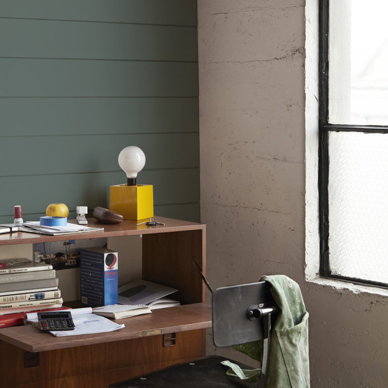 Sage Green Engineered Wood Shiplap Wall Paneling