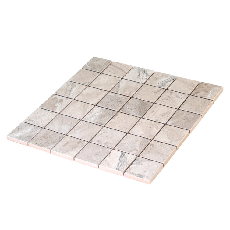 Splendor Beige 11.81'' Porcelain Mosaic Tile Sheet