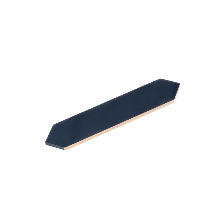 Navy Blue Matte Ceramic Picket Wall and Floor Tile