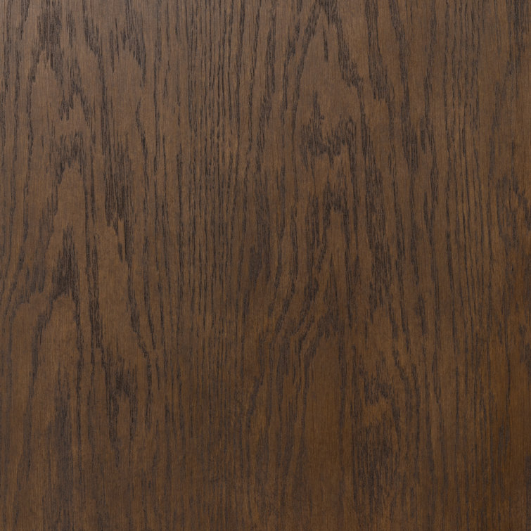 Renaud 72'' Dark Brown Solid Oak Sideboard