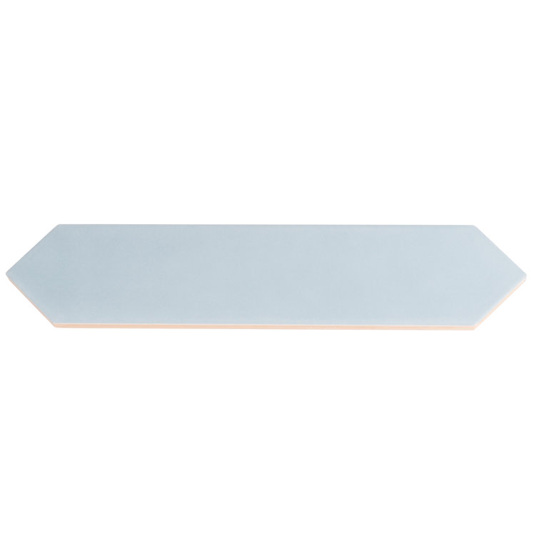 Stone Blue Matte Ceramic Picket Wall and Floor Tile