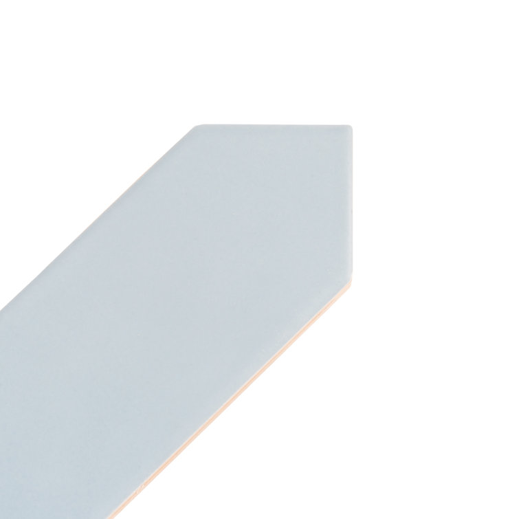 Stone Blue Matte Ceramic Picket Wall and Floor Tile