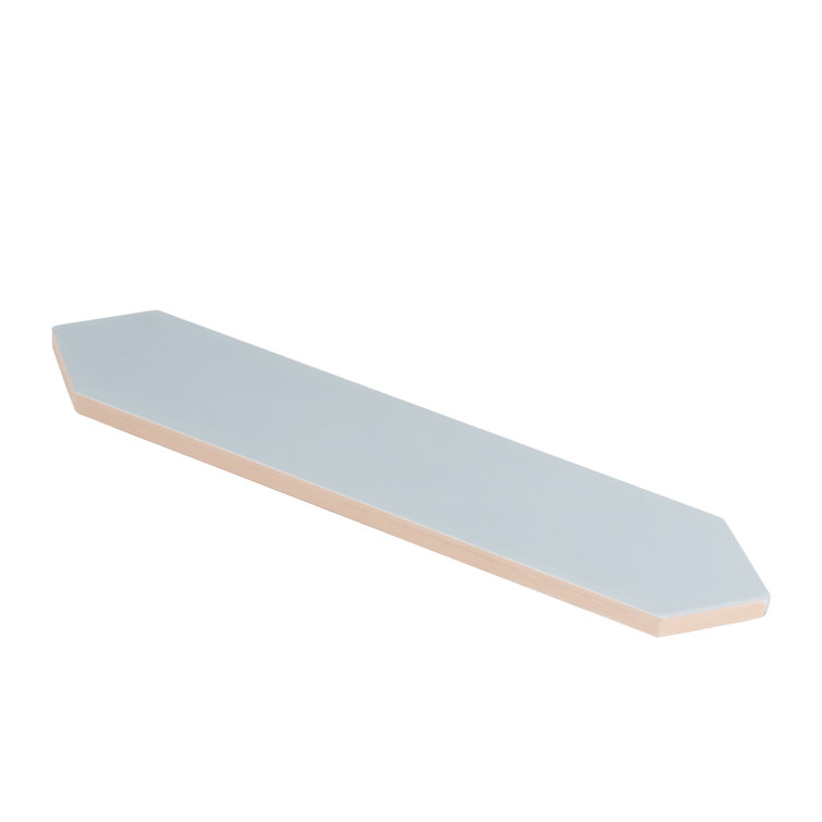 Stone Blue Matte Ceramic Picket Wall and Floor Tile