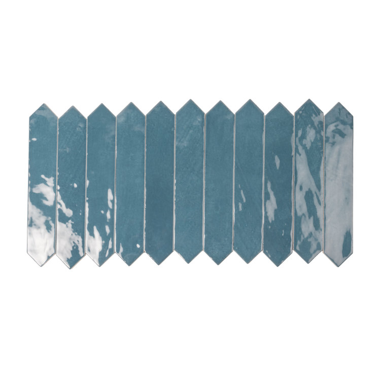 Festa 1.7'' W x 9.6'' L Ceramic Singular Tile