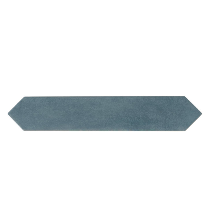 Navy Blue Matte Ceramic Picket Wall and Floor Tile