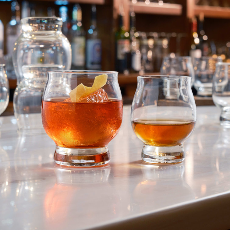 Libbey Signature 13.5 Oz Clear Glass Whiskey Cocktail Set of 4