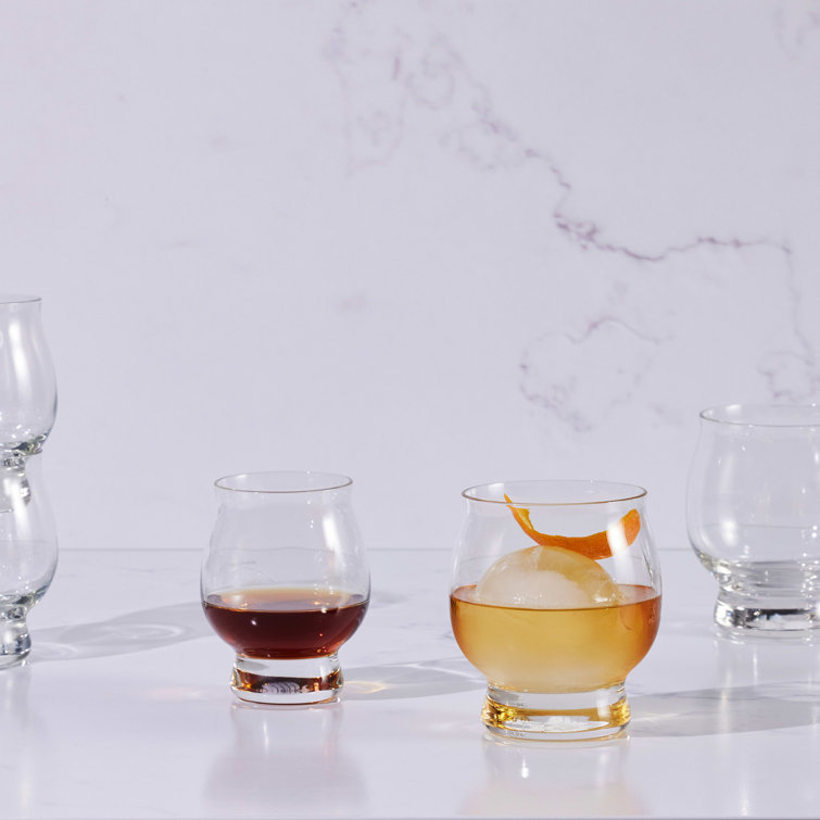 Libbey Signature 13.5 Oz Clear Glass Whiskey Cocktail Set of 4