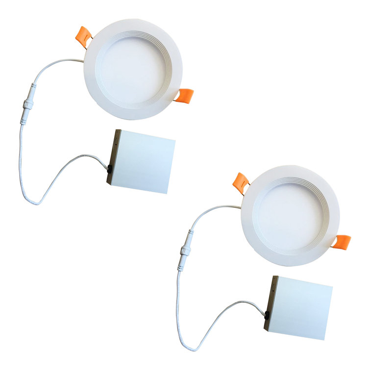 6'' White LED Recessed Downlight with Metal Jbox