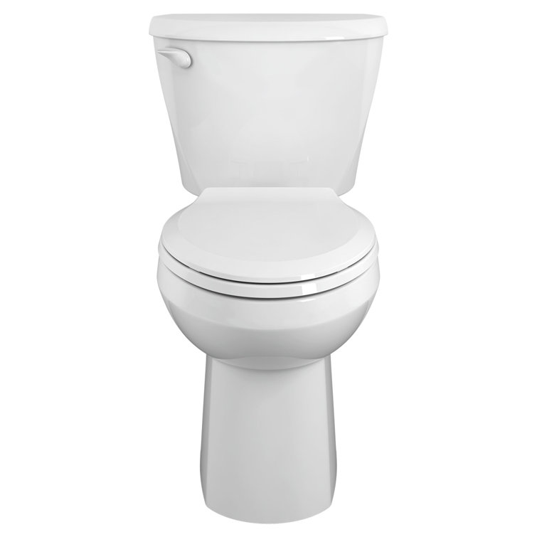 White High Efficiency Two-Piece Elongated Toilet