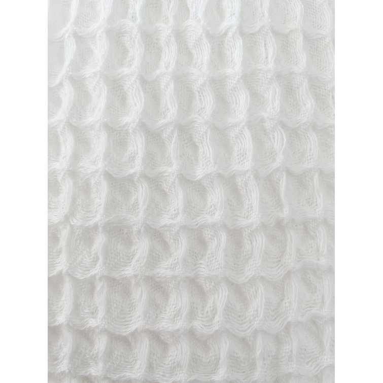 White Turkish Cotton Waffle Hand Towel Set