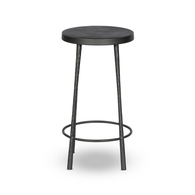 Westwood 26" Hammered Gunmetal Iron Counter Stool