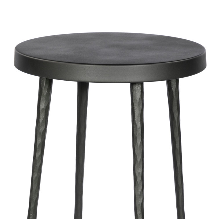 Westwood 26" Hammered Gunmetal Iron Counter Stool