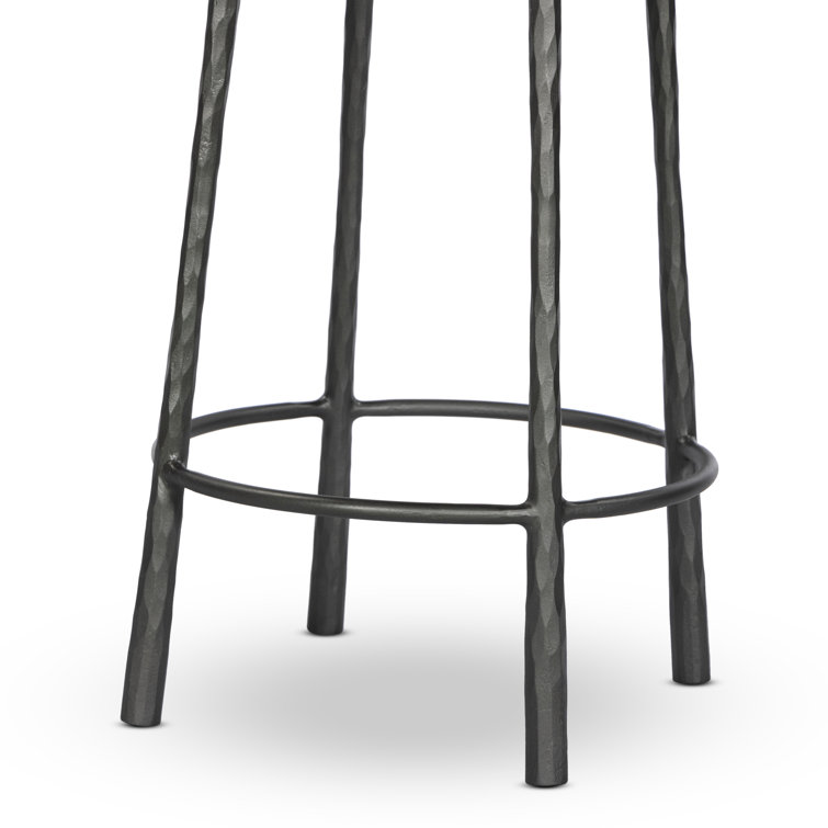 Westwood 26" Hammered Gunmetal Iron Counter Stool