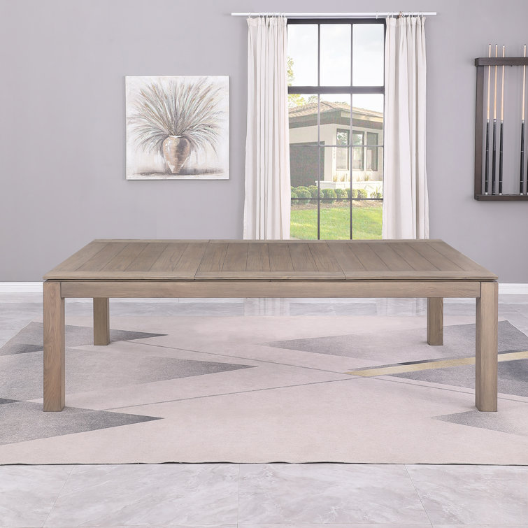 Olivia Graywash Ash 8ft Pool Table with Powder Blue Felt