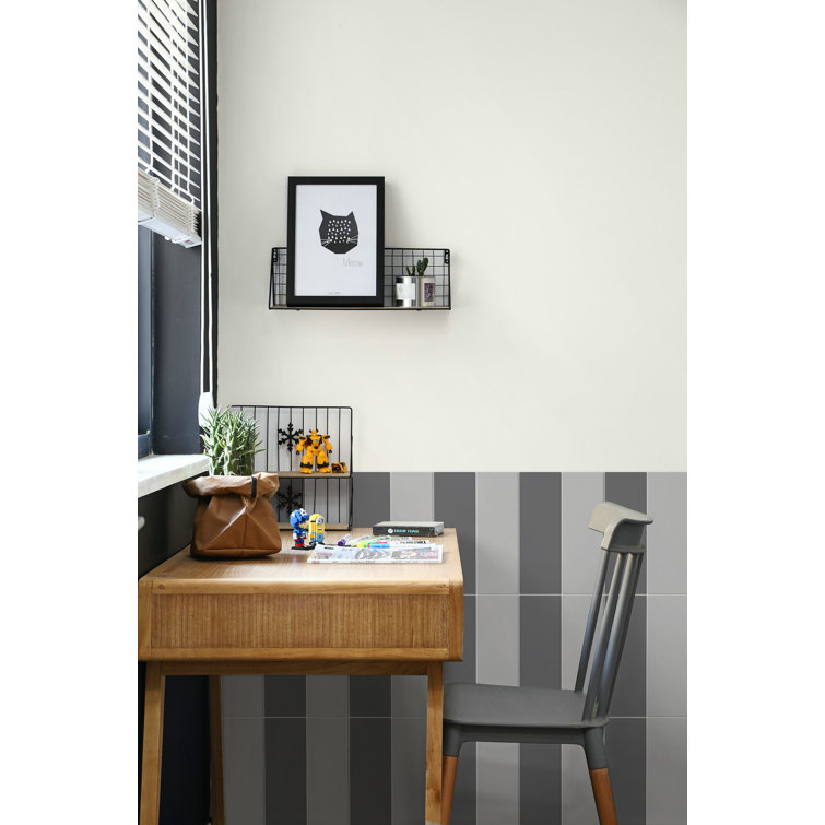Matte Stone 4'' x 12'' Peel and Stick Subway Tile