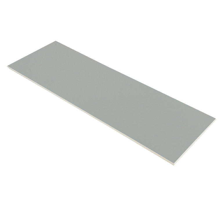Matte Stone 4'' x 12'' Peel and Stick Subway Tile