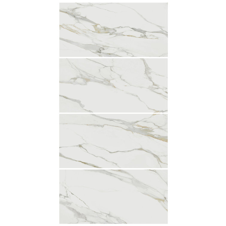 Aurora Gold 24'' x 48'' Polished Porcelain Tile