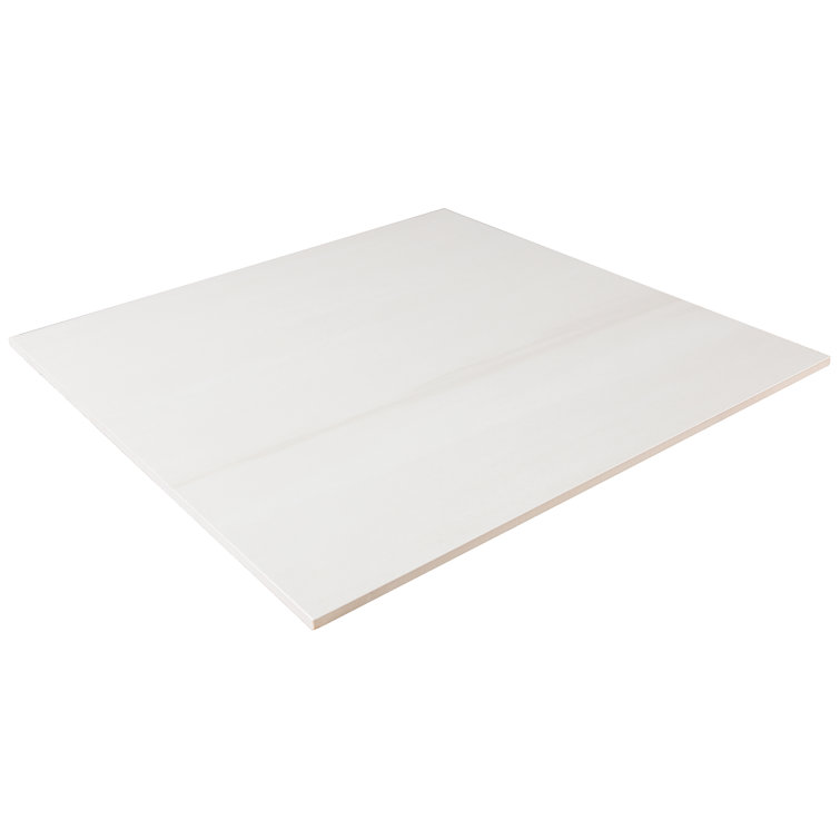Terius Dolomite Warm White Polished Marble Look Porcelain Tile