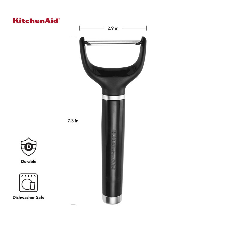 KitchenAid Black Stainless Steel Ergonomic Y Peeler