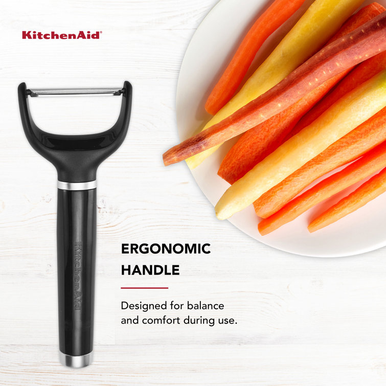 KitchenAid Black Stainless Steel Ergonomic Y Peeler