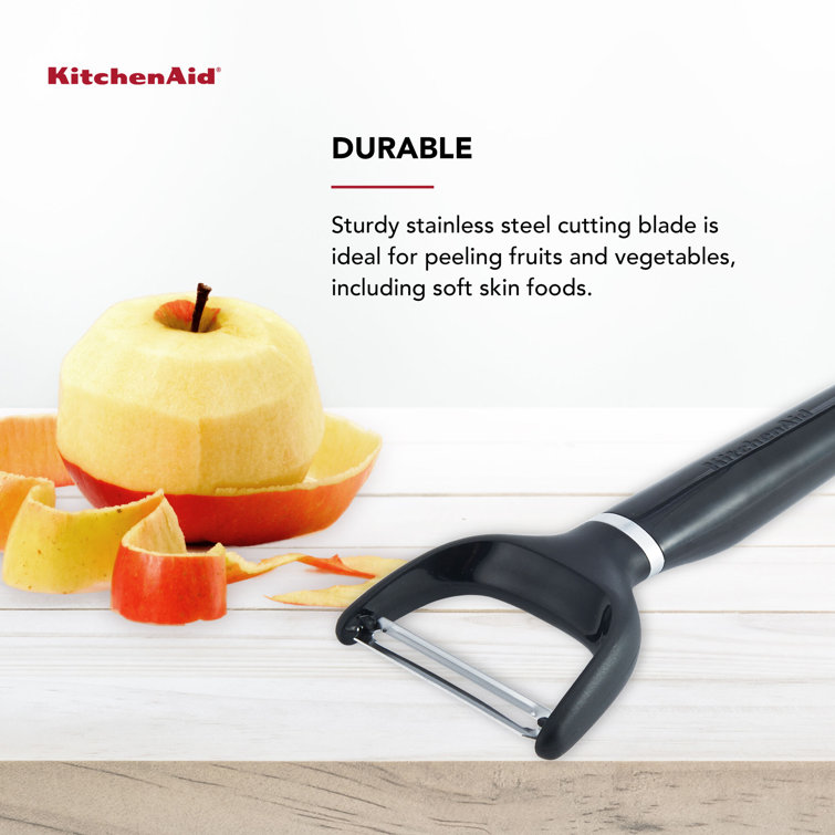 KitchenAid Black Stainless Steel Ergonomic Y Peeler