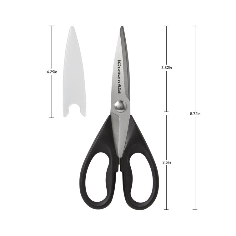 KitchenAid® KitchenAid All Purpose 8.75" Kitchen Shears with Soft Grip Handles and Protective Sheath