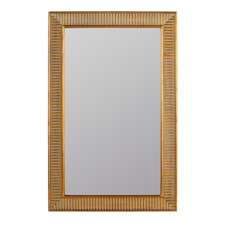Antique Gold Metal Surface Mount Medicine Cabinet
