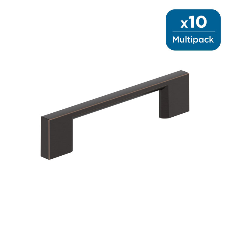 Oil Rubbed Bronze Modern Cabinet Pulls with Mounting Hardware