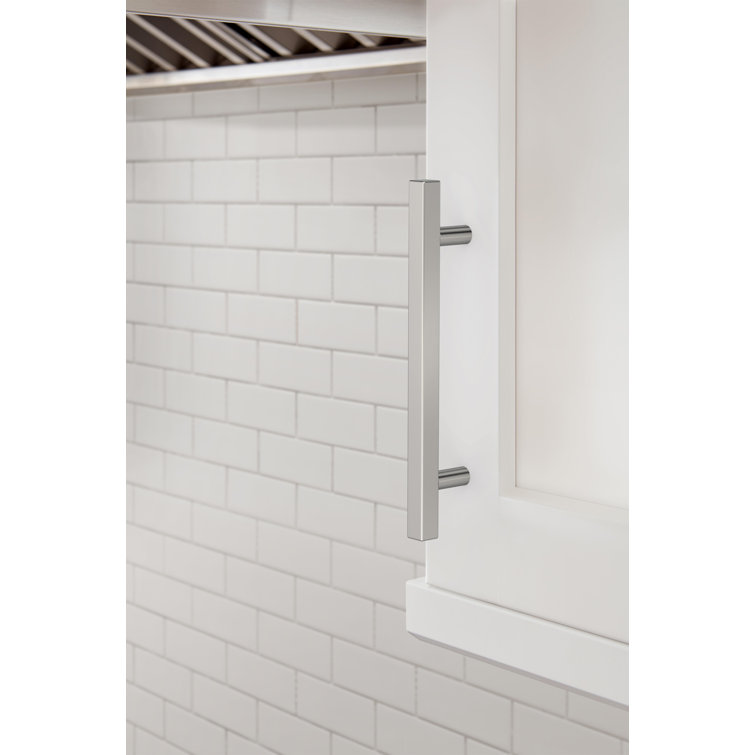 Polished Chrome 7.38" Bar Cabinet Pulls with Mounting Hardware