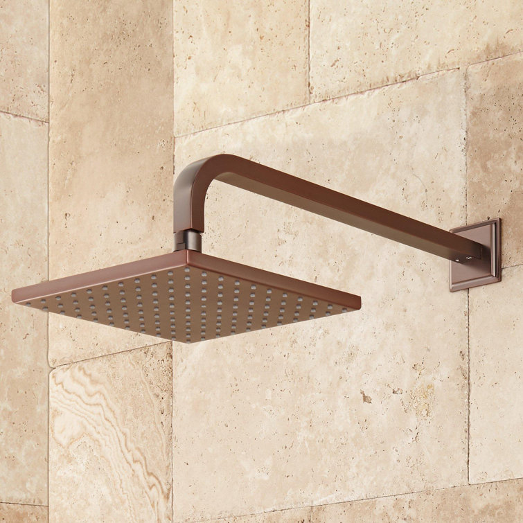 Oil Rubbed Bronze Multi-Head Rain Shower System with Handheld