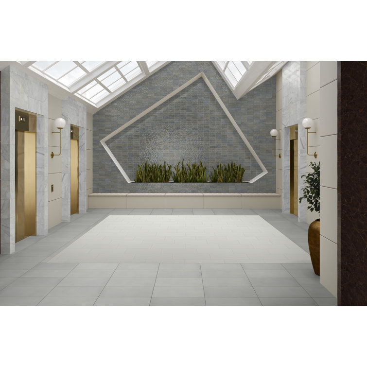 Passion 3" x 8" Glossy Gray Porcelain Wall Tile