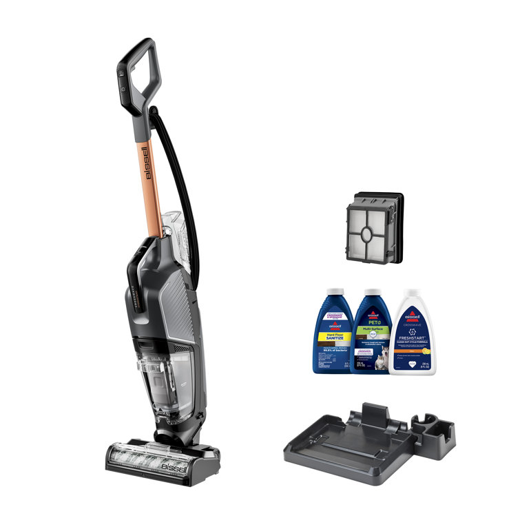 Black Multi-Surface HydroSteam Wet Dry Vacuum Cleaner