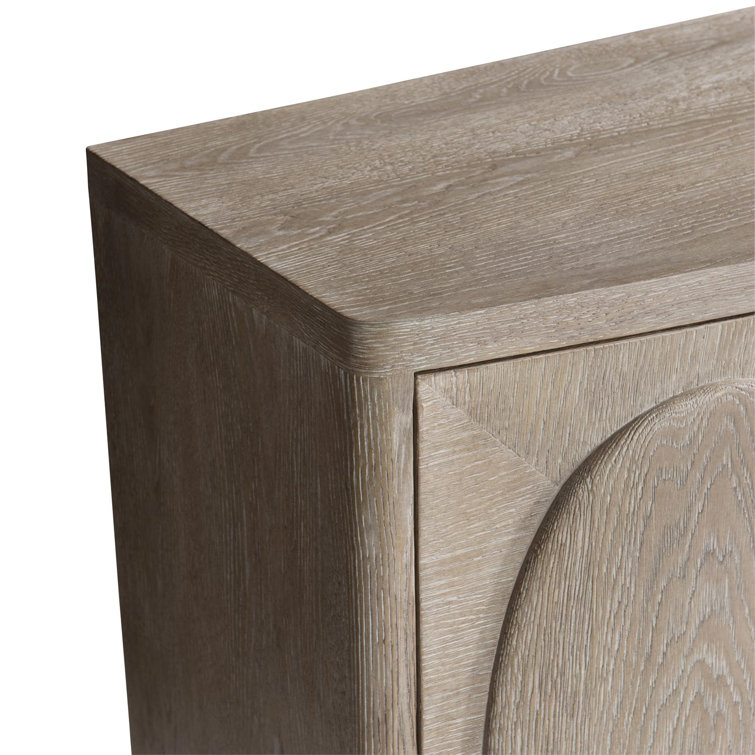 Aventura 78'' Rustic Brown Solid Wood Sideboard