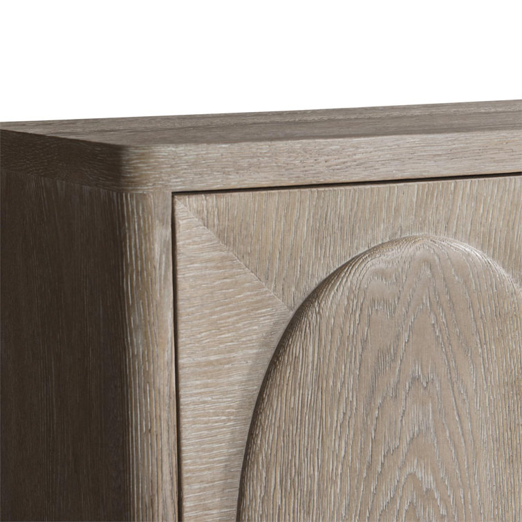 Aventura 78'' Rustic Brown Solid Wood Sideboard