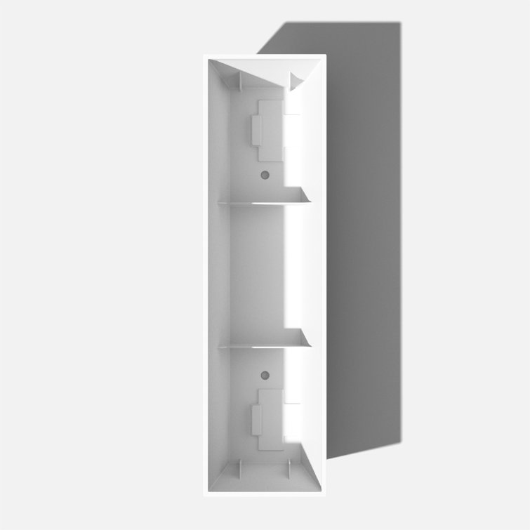 White 36" Recycled Plastic Indoor/Outdoor Window Box Planter