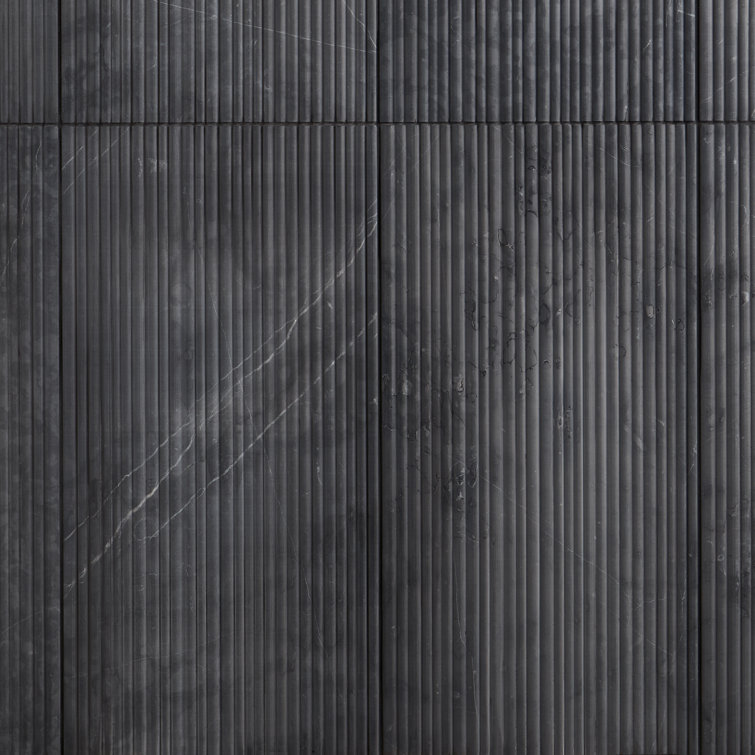 Nero Marquina 12'' x 24'' Honed Marble Tile