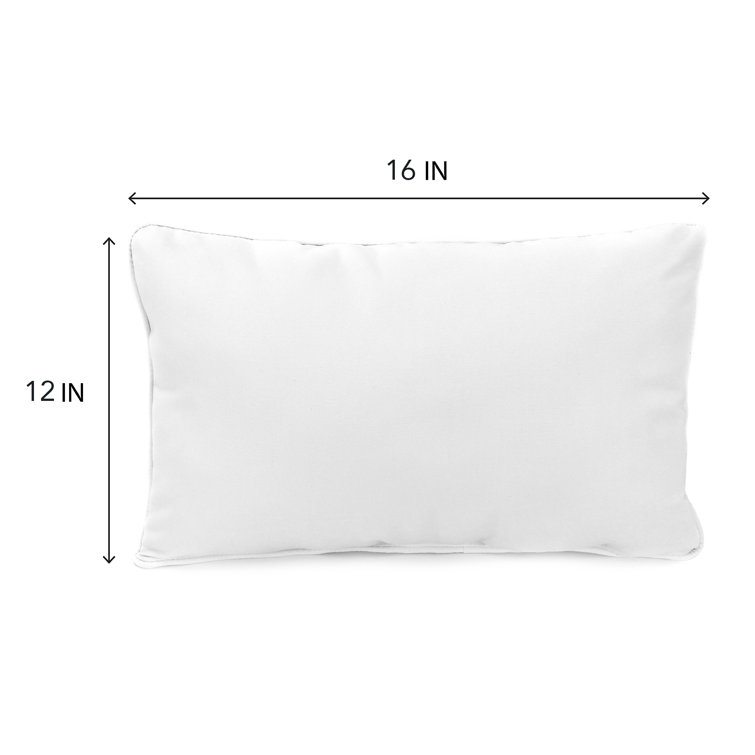 16" Square and Lumbar Outdoor Fall Throw Pillow Set