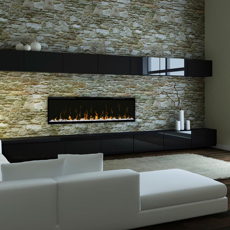 Dimplex Ignite XL 50-Inch Black Linear Electric Fireplace
