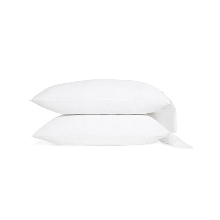 California King White and Ocean Cotton Bamboo Sheet Set