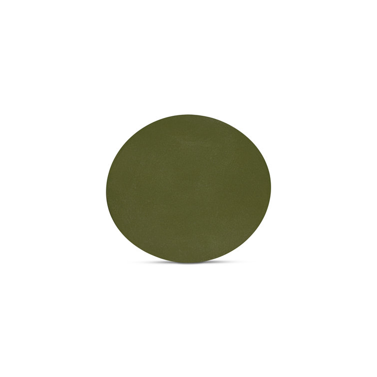 Green Concrete Backless Outdoor Bar Stool