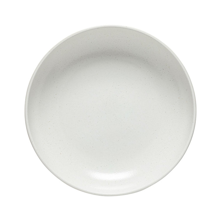 Salt White Ceramic 13" Microwave Safe Serving Bowl
