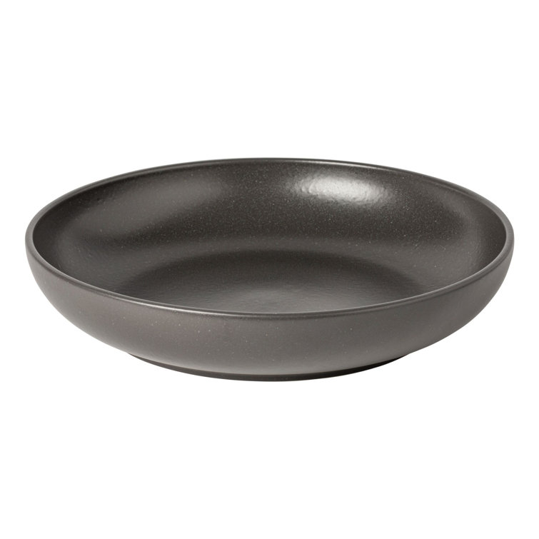 Seed Gray Ceramic 13" Microwave Safe Serving Bowl