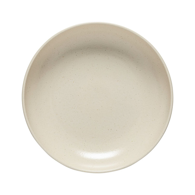 Vanilla Ceramic 13" Microwave and Dishwasher Safe Serving Bowl