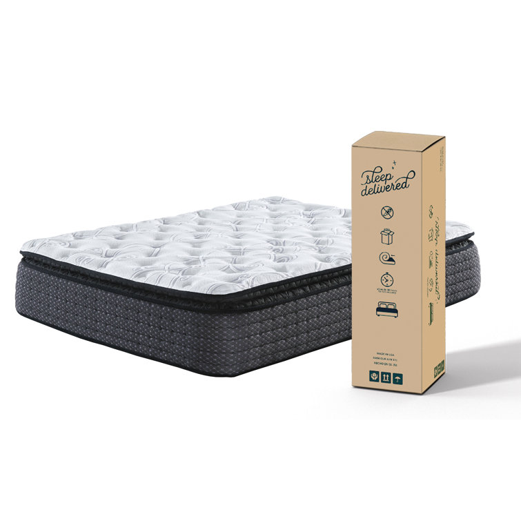 Contemporary White Twin Pillowtop Innerspring Adjustable Bed