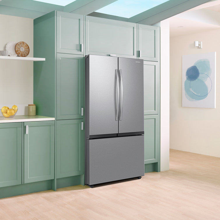 26.5 Cu Ft Stainless Steel Smart French Door Refrigerator with Ice Maker