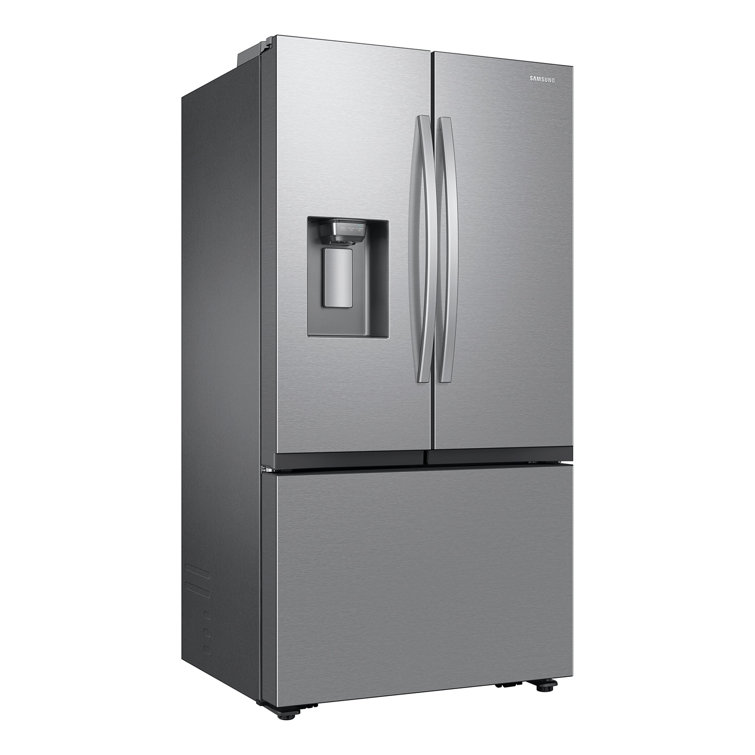 26 Cu Ft Stainless Steel French Door Refrigerator with Dual Ice Makers