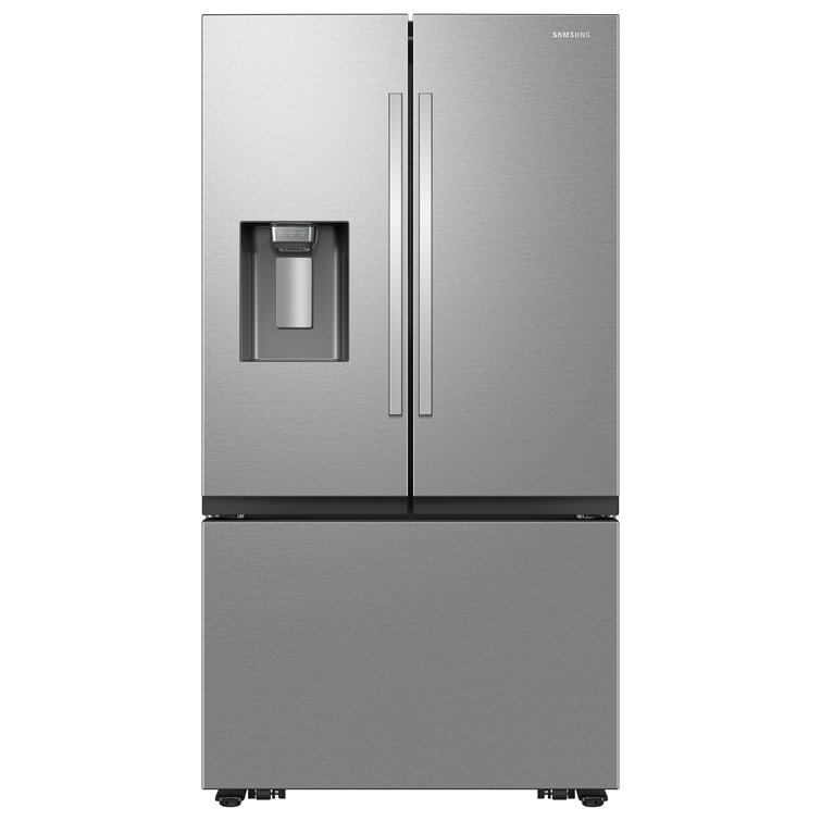 26 Cu Ft Stainless Steel French Door Refrigerator with Dual Ice Makers